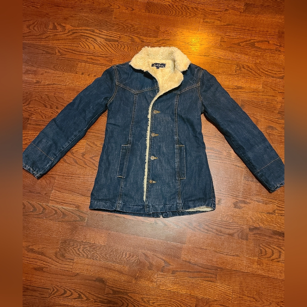 Womens Earl Jeans Jacket Size SMALL